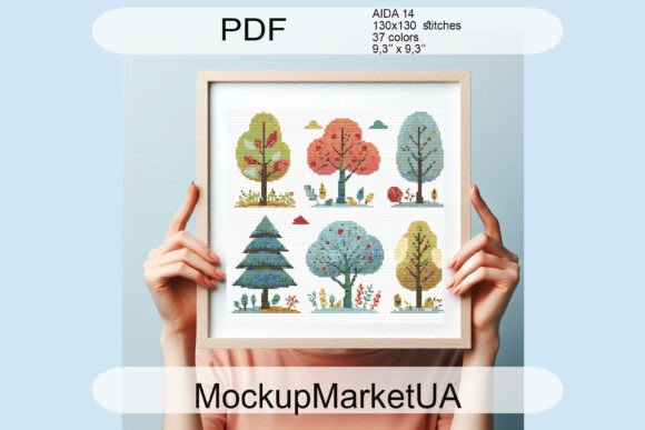 Autumn Cross Stitch Patterns PDF for Business