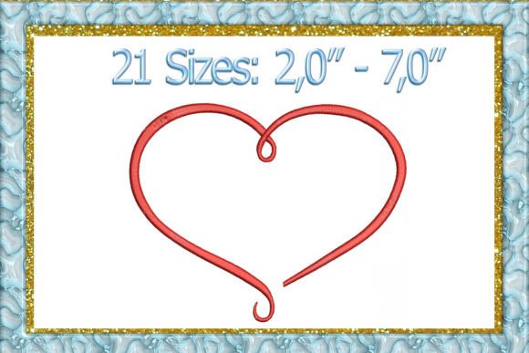 Charming HEART Embroidery Design for Handmade Crafts