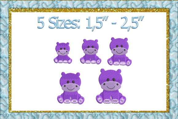 Charming Mini Hippo Embroidery Design Review