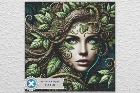 Dryad Woman Cross Stitch Pattern PDF Review