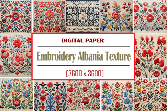 Embroidery Albania Texture: A Charming Design Review