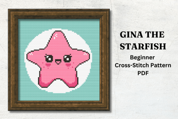 Gina the Starfish: A Kawaii Addition for Merch
