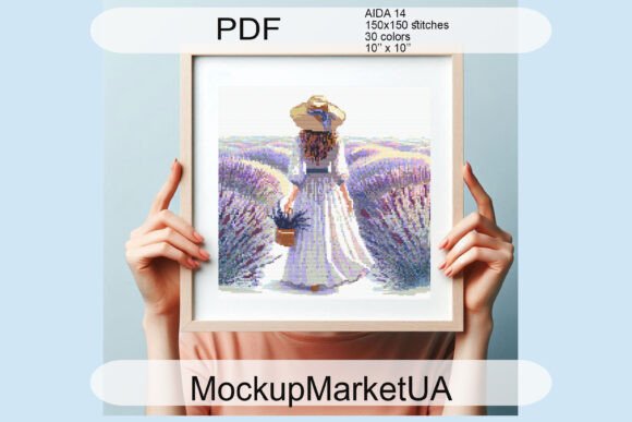 Modern Girl Cross Stitch Patterns for Business