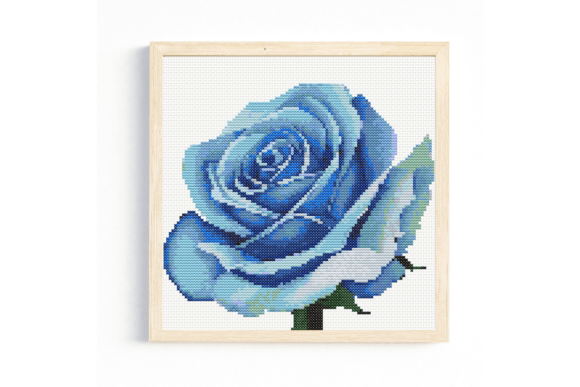 Review: Blue Rose 1 Cross Stitch Pattern