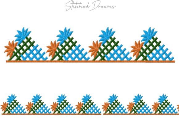 Versatile Embroidery Borders for Creative Projects